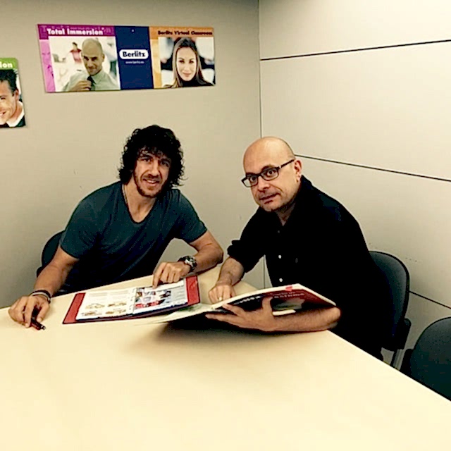 Ünlü Berlitz Öğrencileri Barcelona'lı Futbolcu Carles Puyol